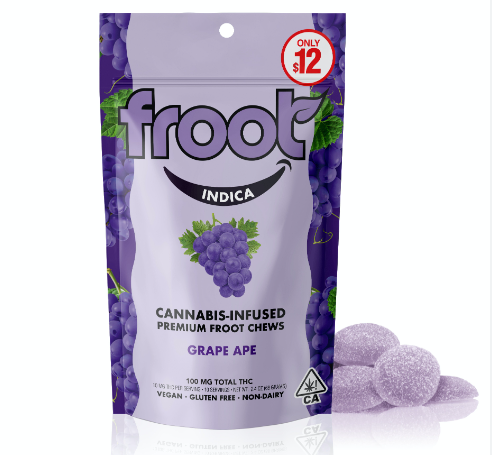 GRAPE APE GUMMIES 100MG