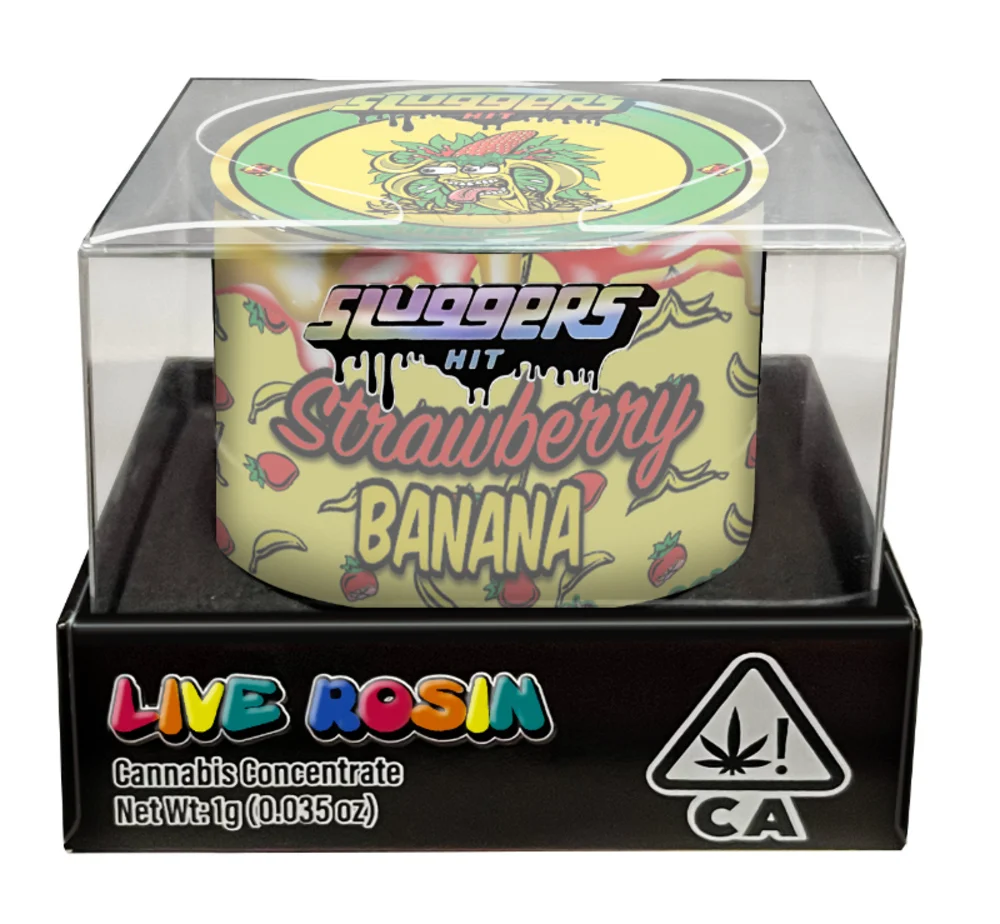 STRAWBERRY BANANA 1G LIVE ROSIN