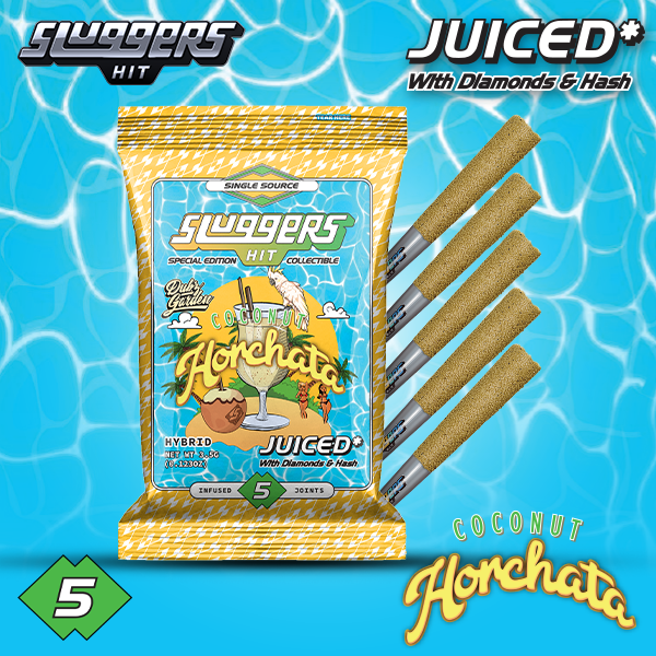 SLUGGERS HIT - COCONUT HORCHATA 5PK INFPR