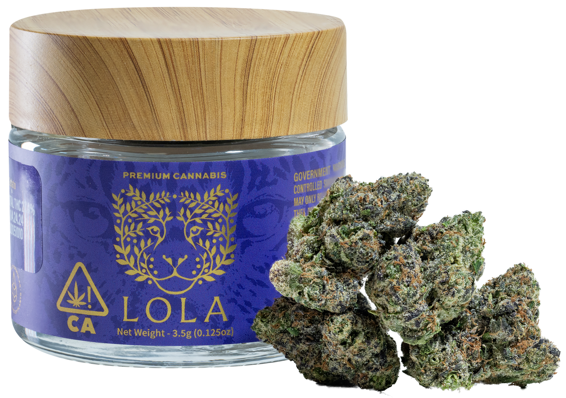 JARRED FLOWER - 3.5G - INDICA - PINA ACAI