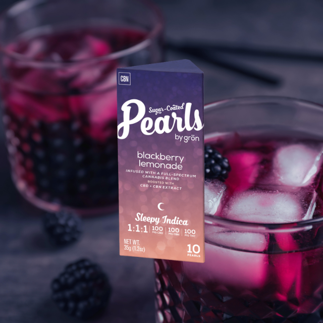 GUMMIES BLACKBERRY LEMONADE PEARLS 1:1:1