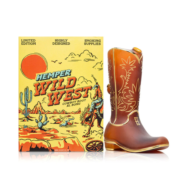 BONG | WILD WEST COWBOY BOOT | XL