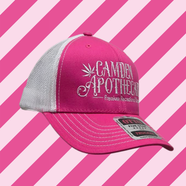SNAPBACK | PINK WITH W/ WHITE MESH