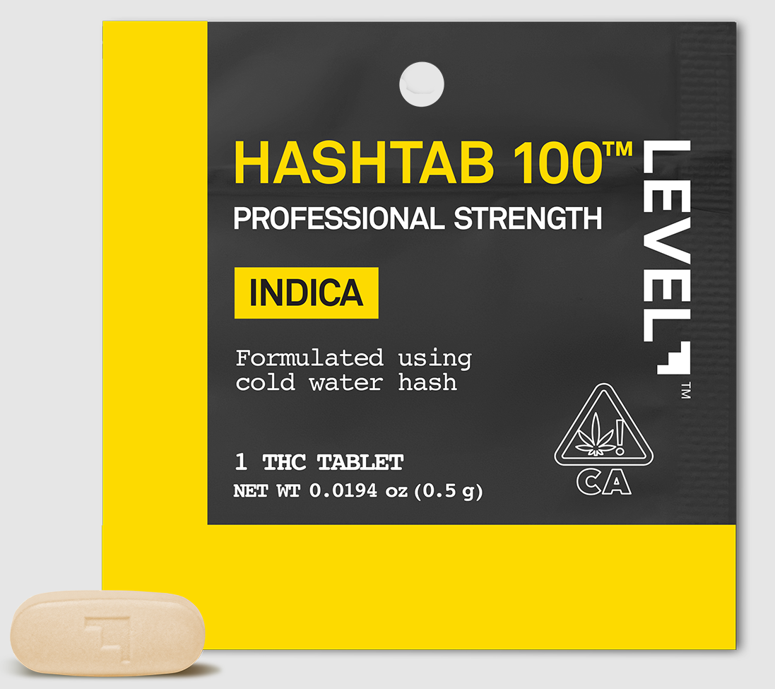 Level | Hashtab | 1pk | I | 100mg | 0.55g – Premium Cannabis Products ...