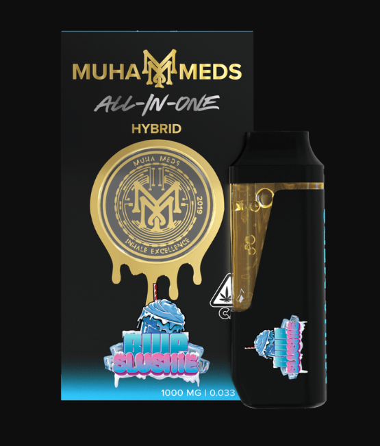 elf bar vape uk MuhaMeds - BLUE SLUSHIE - Cart - (H) 1G main image 1