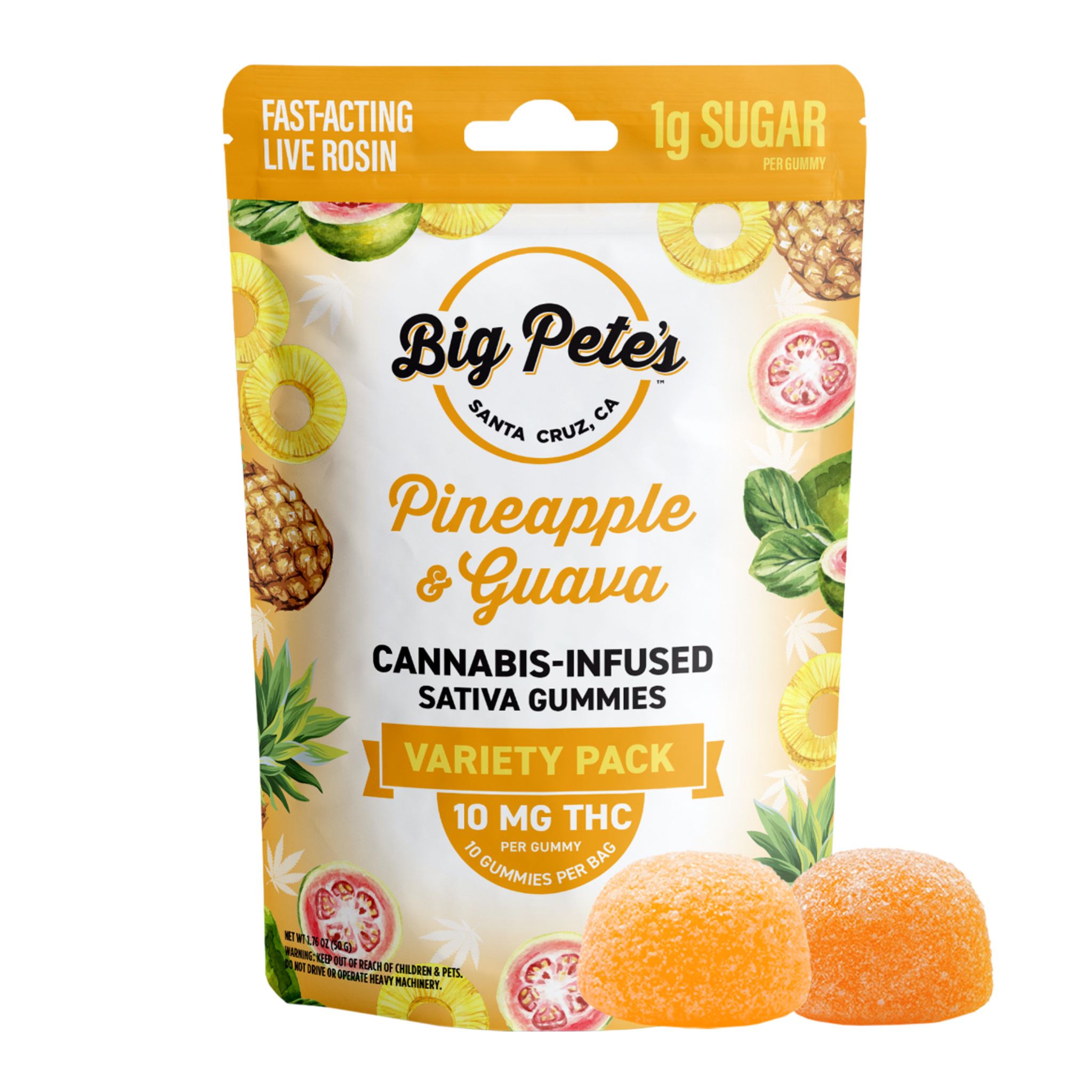 PINEAPPLE & GUAVA - LOW SUGAR