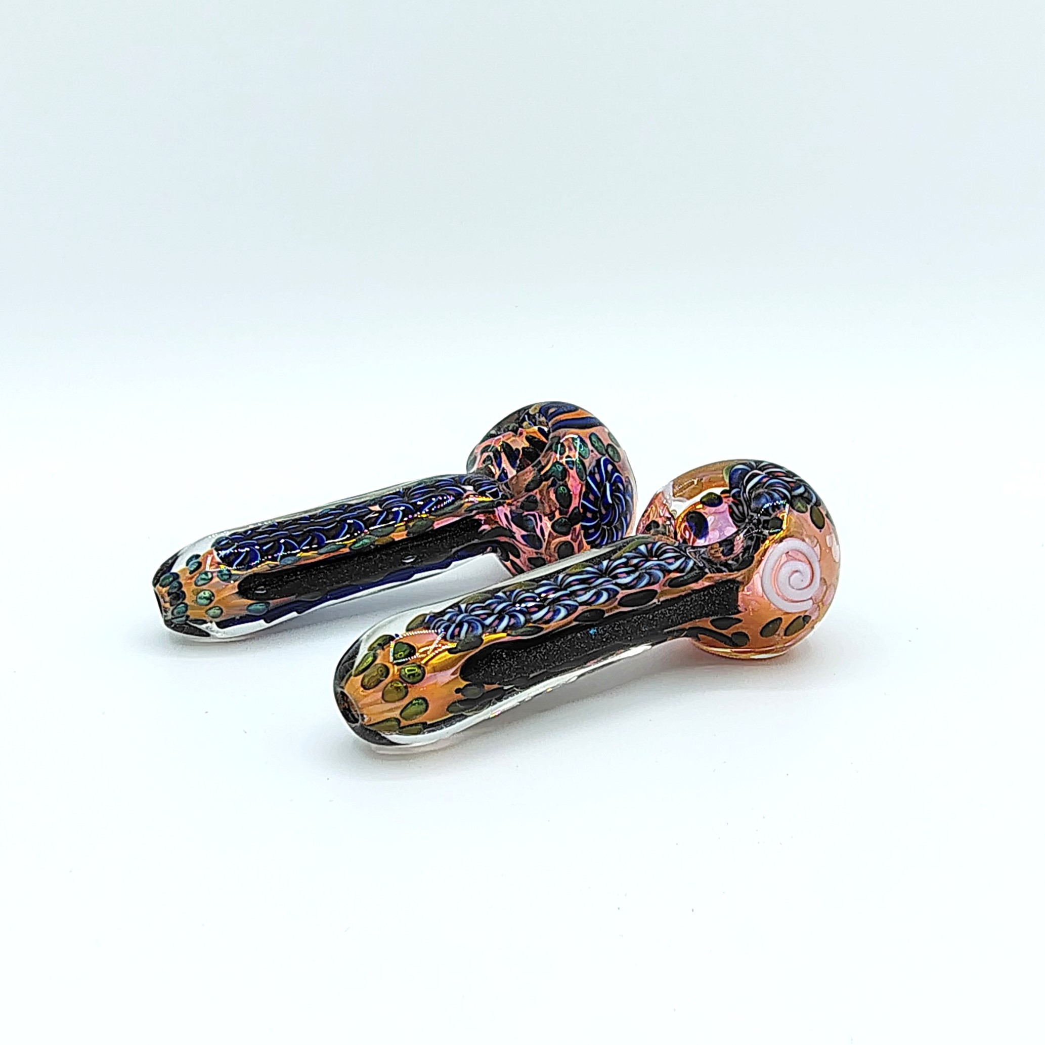 PINK FUMED DICHROIC PIPE - 50081