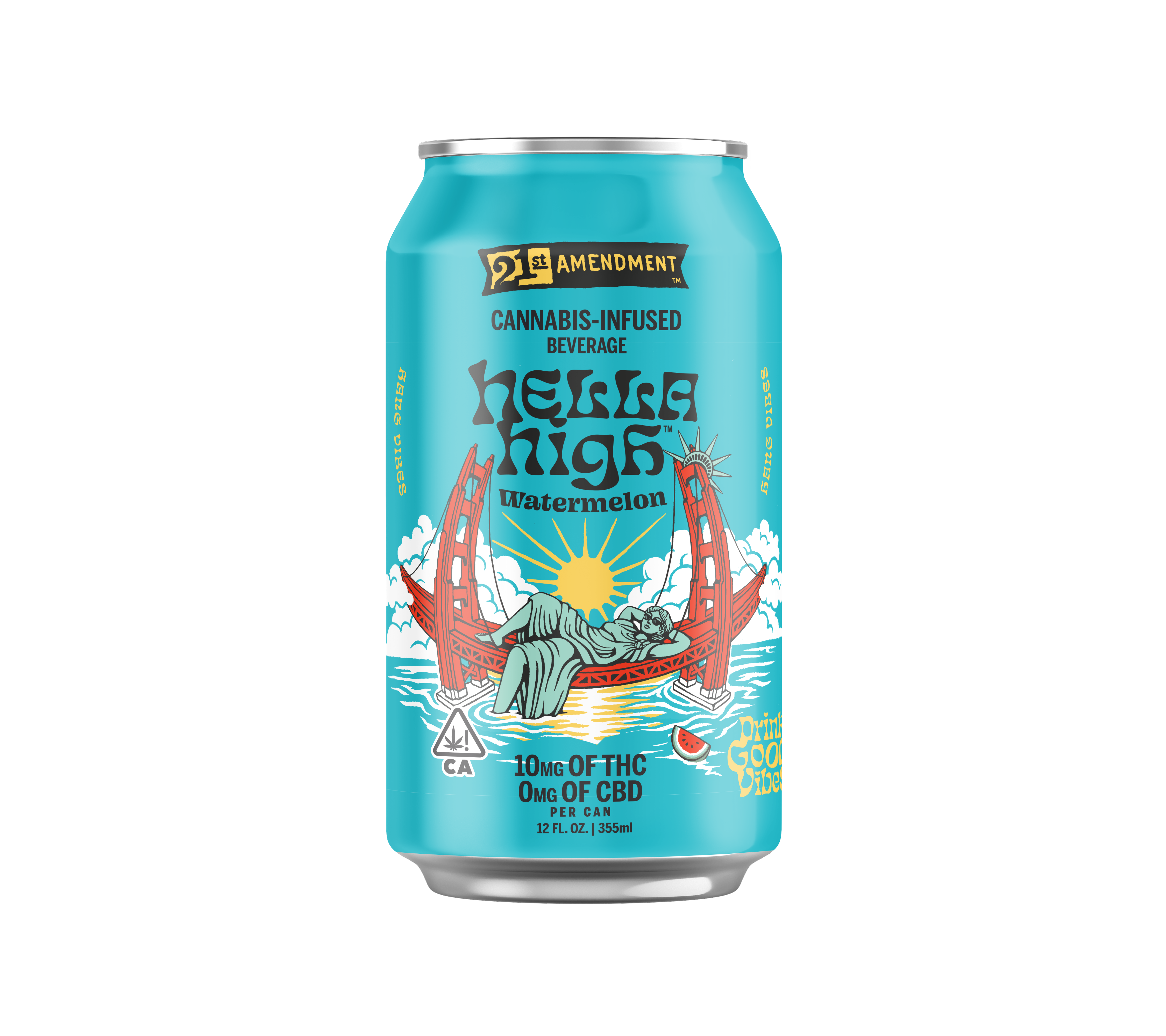 21ST AMENDMENT HELLA HIGH WATERMELON 10MG