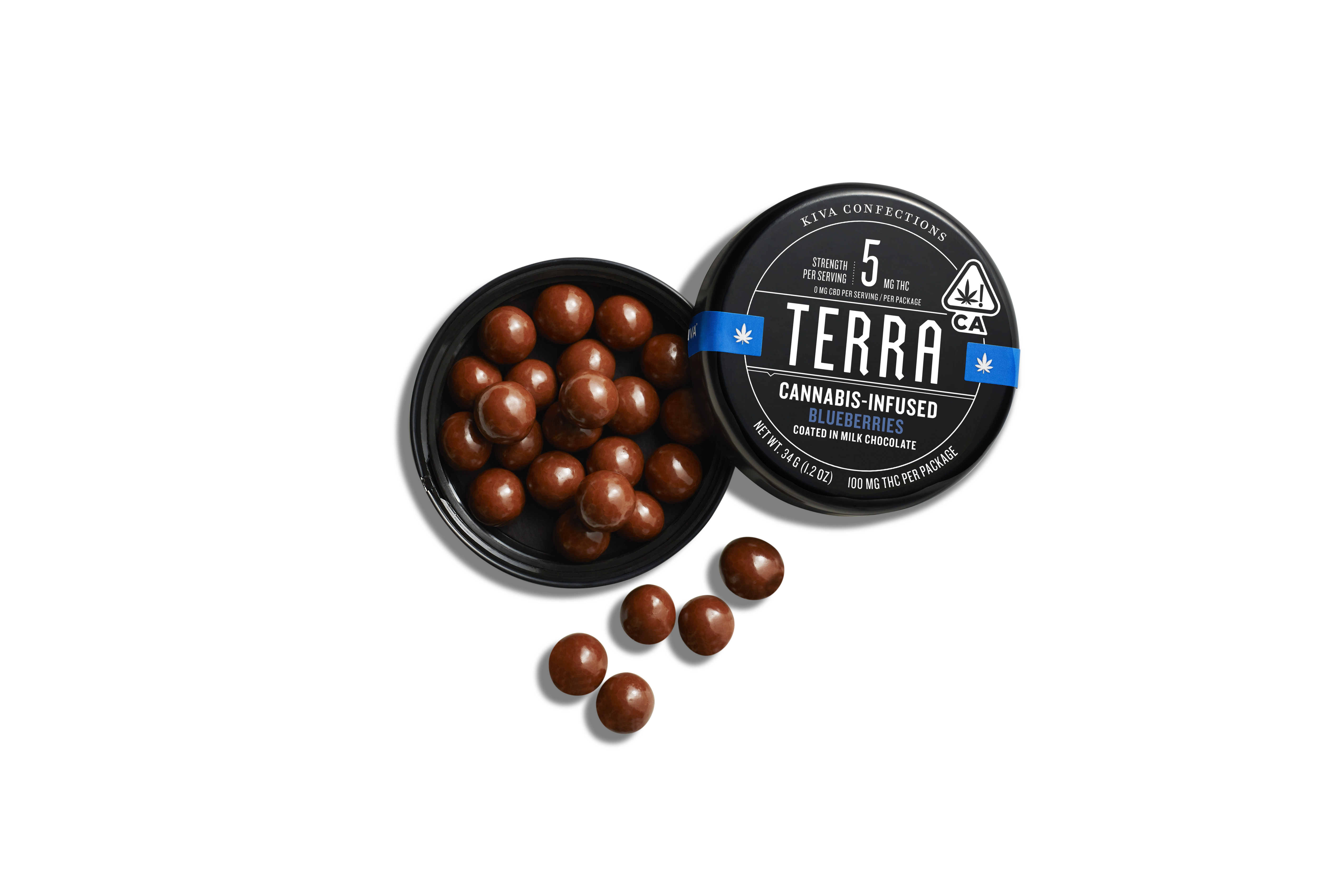 TERRA BITES - MILK CHOCOLATE BLUEBERRIES