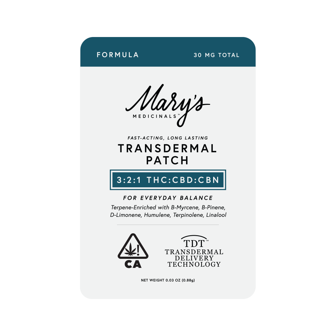 TRANSDERMAL 3:2:1 PATCH - FORMULA