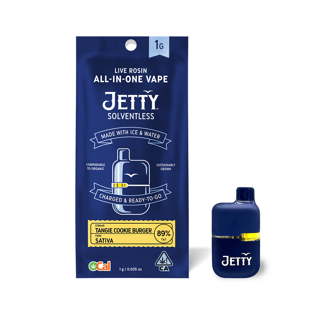 JETTY - Tangie Cookie Burger oCal Live Rosin