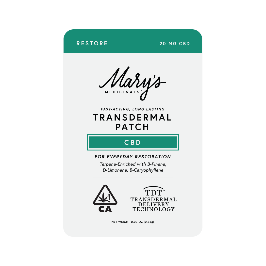 TRANSDERMAL CBD PATCH - RESTORE