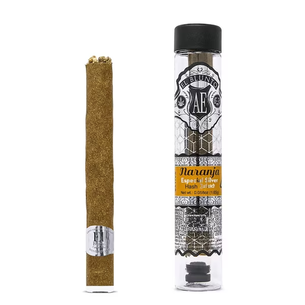 SILVER NARANJA HASH INFUSED BLUNT