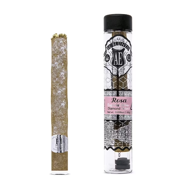 SILVER ROSA DIAMOND INFUSED BLUNT