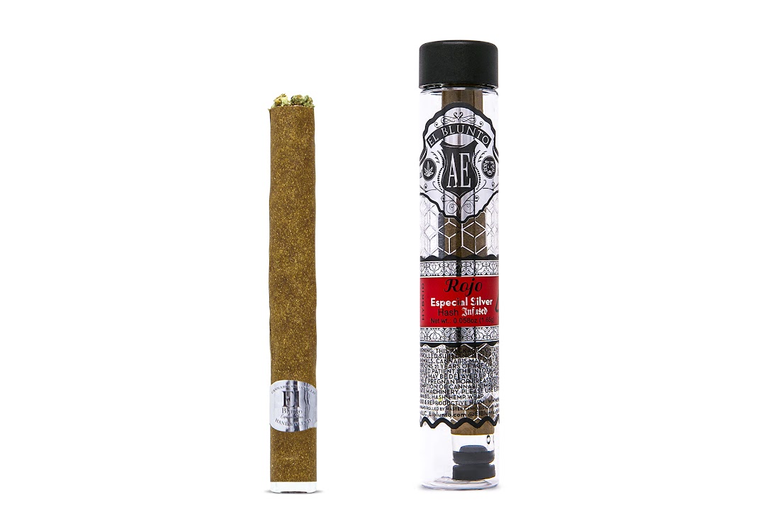 SILVER ROJO HASH INFUSED BLUNT