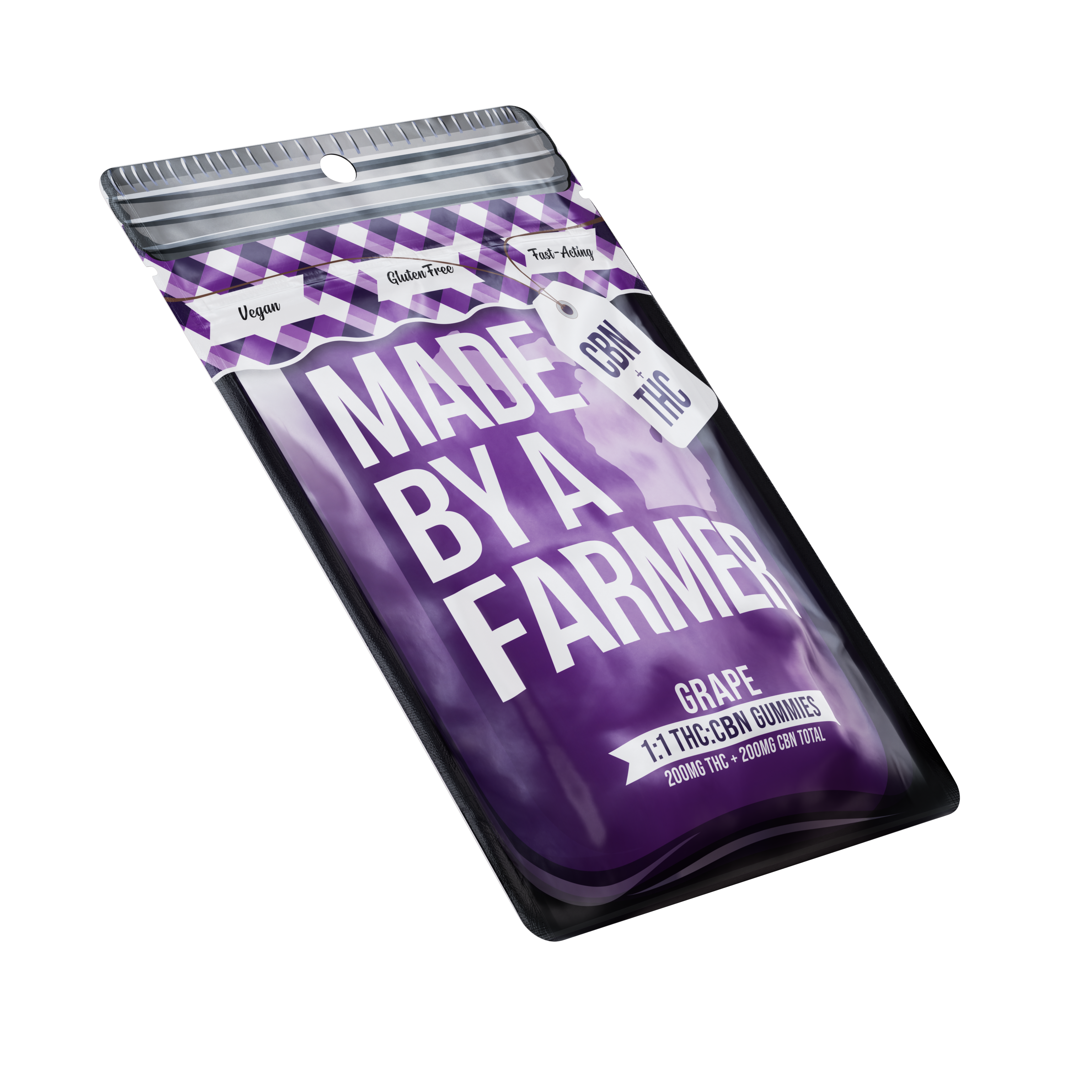Grape   200mg Thc/Cbn Gummies