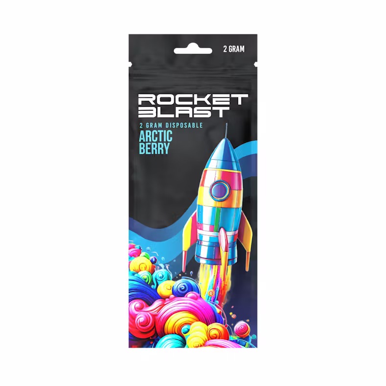 Distro 10 - ROCKET BLAST - ARCTIC BERRY - 2G DISPOSABLE