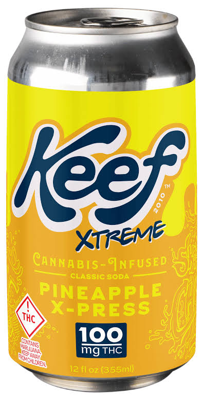 Keef - Pineapple Xpress 100MG SODA Main Image