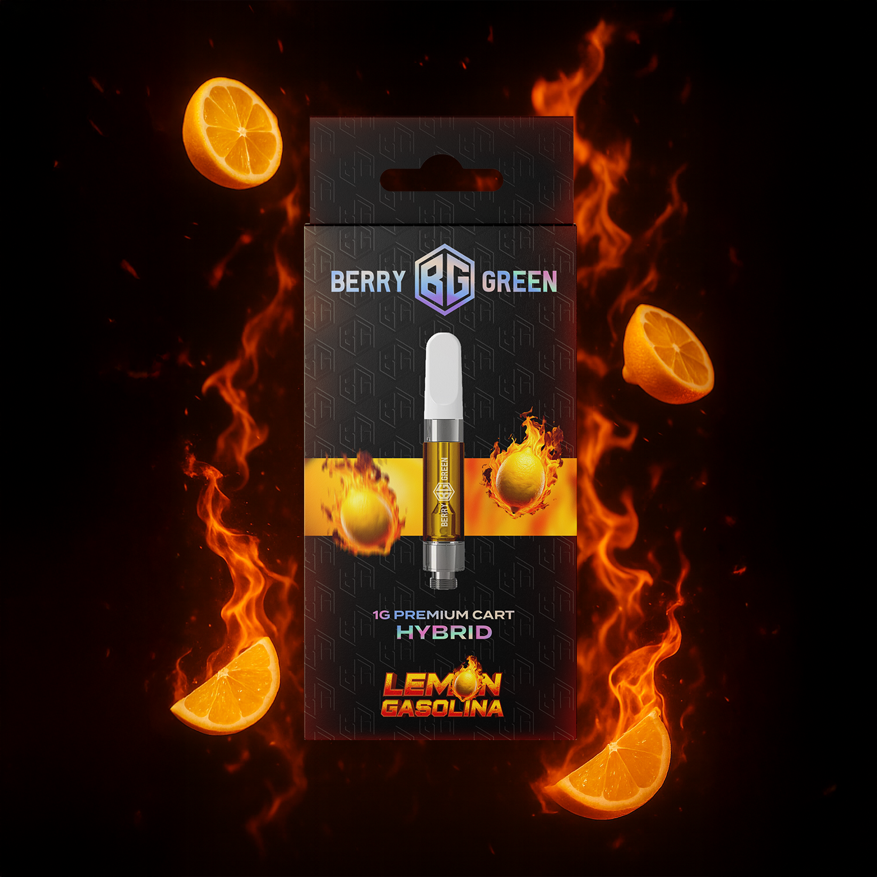 Berry green - LEMON GASOLINA 1G CARTRIDGE Main Image