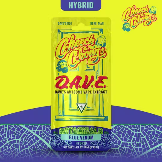Cheech & chong - BLUE VENOM 1G D.A.V.E. CARTRIDGE Main Image