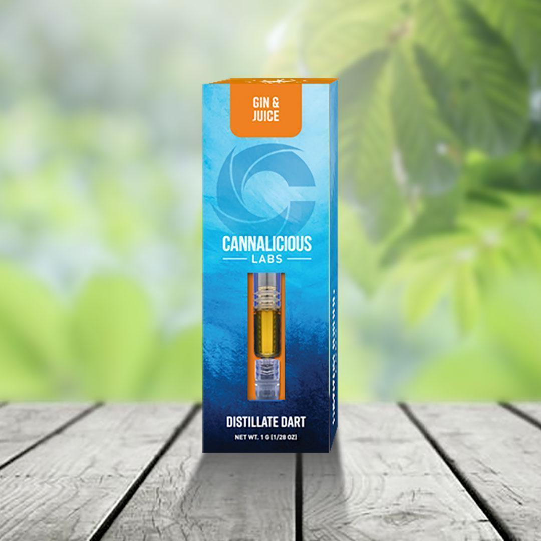 Cannalicious - GIN & JUICE DISTILLATE DART - 1G Main Image