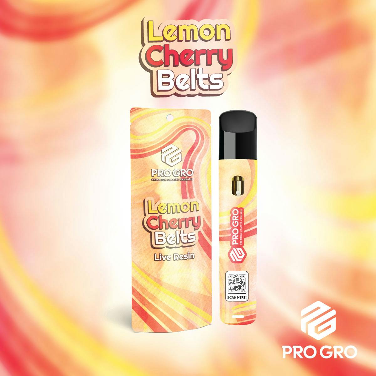 Lemon Cherry Belts LIVE RESIN 1G DISPOSABLE