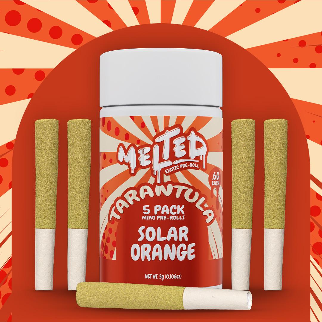 Melted - SOLAR ORANGE TARANTULAS 5 PK X 0.6G Main Image