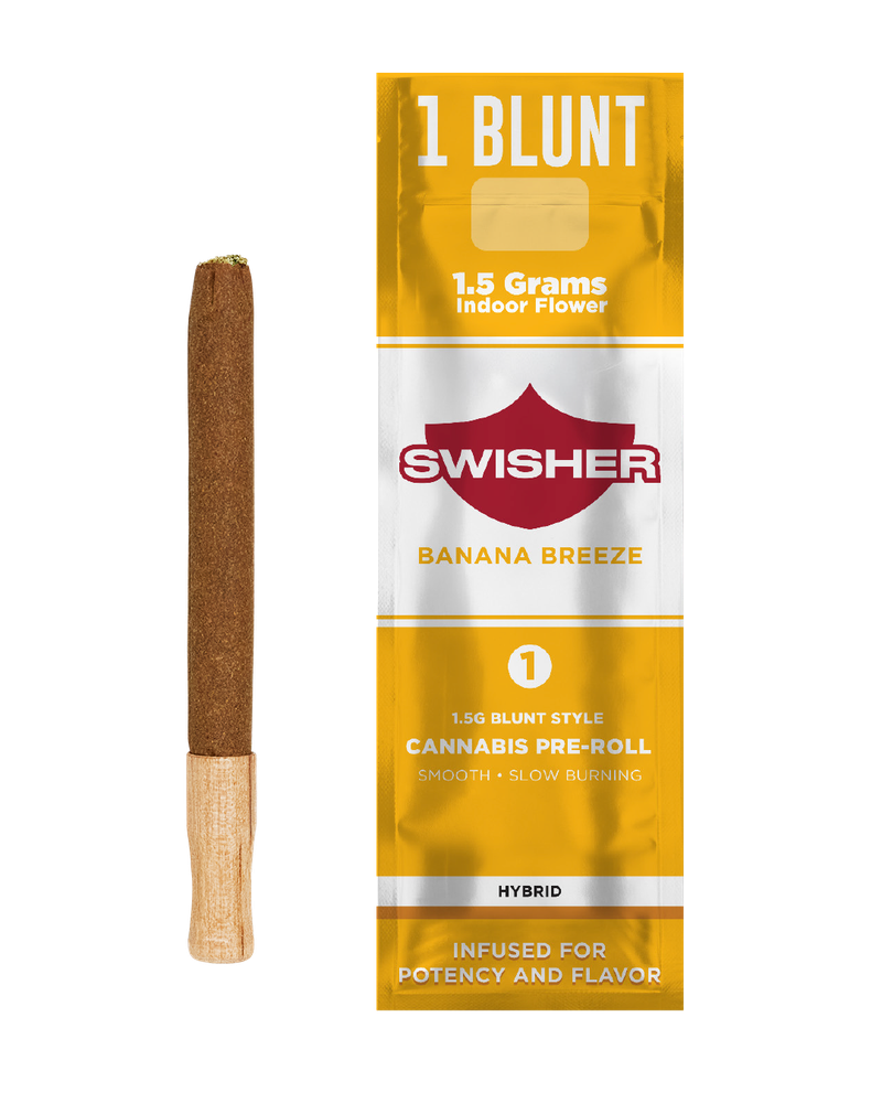 Swisher - BANANA BREEZE 1.5G INFUSED BLUNT
