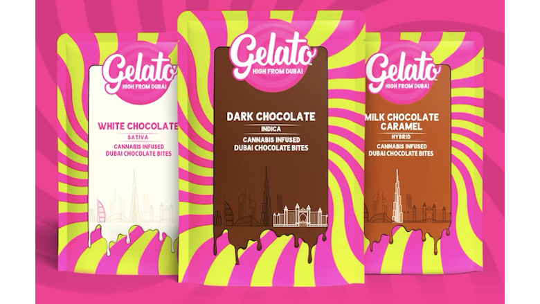 Gelato - DUBAI BITE - MILK CHOCOLATE CARAMEL 10 X 20MG