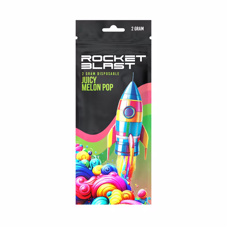 ROCKET BLAST - JUICY MELON POP - 2G DISPOSABLE