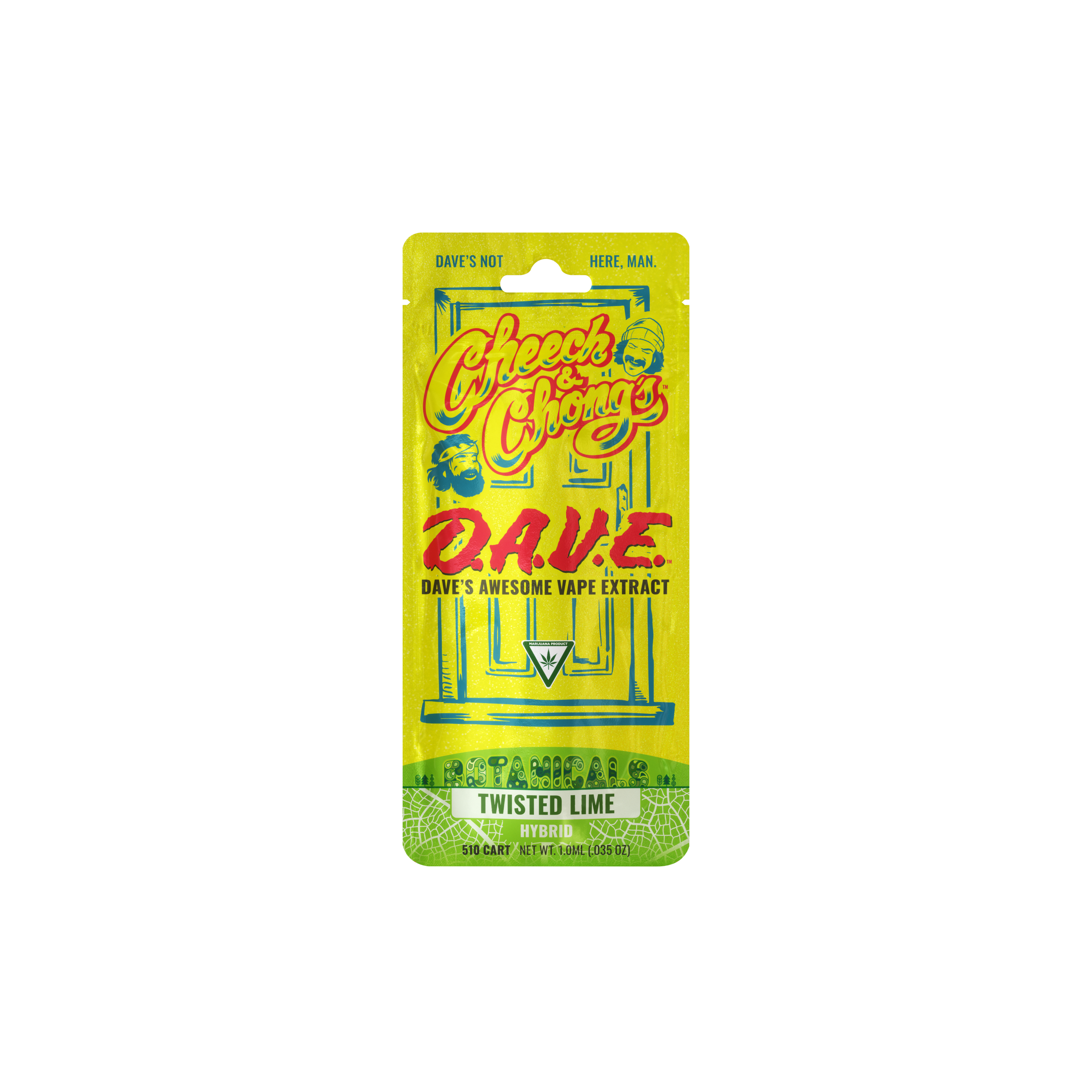 TWISTED LIME 1G D.A.V.E. CARTRIDGE