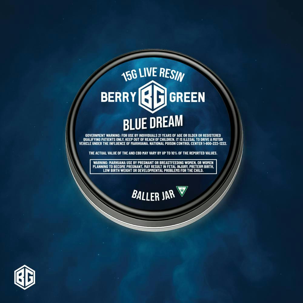 Berry green - BLUE DREAM 15G BALLER BUCKET Main Image