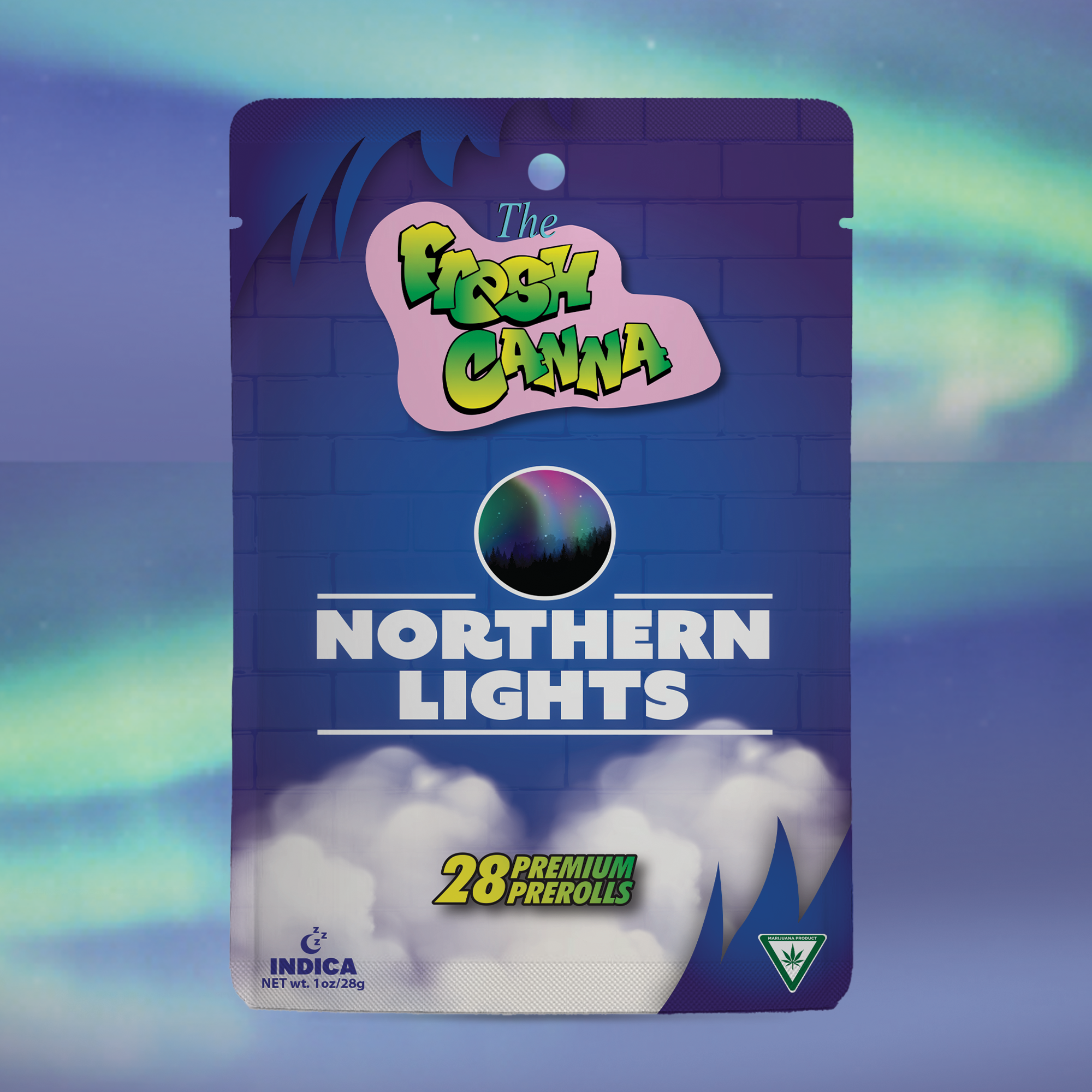 Fresh canna - NORTHERN LIGHTS 28PK 1G PREROLLS Main Image