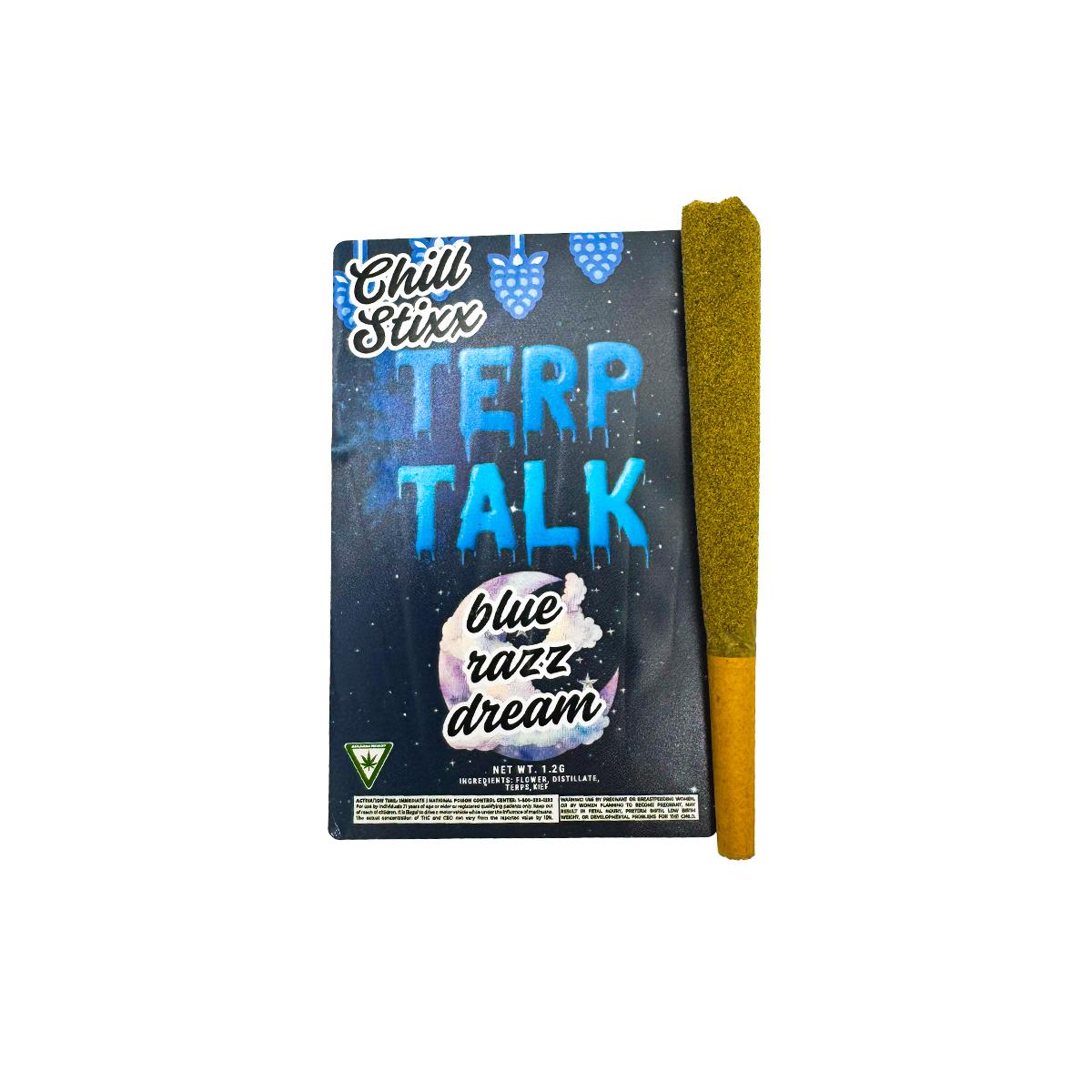 BLUE RAZZ DREAM - CHILL STIXX 1.2G INFUSED PREROLL