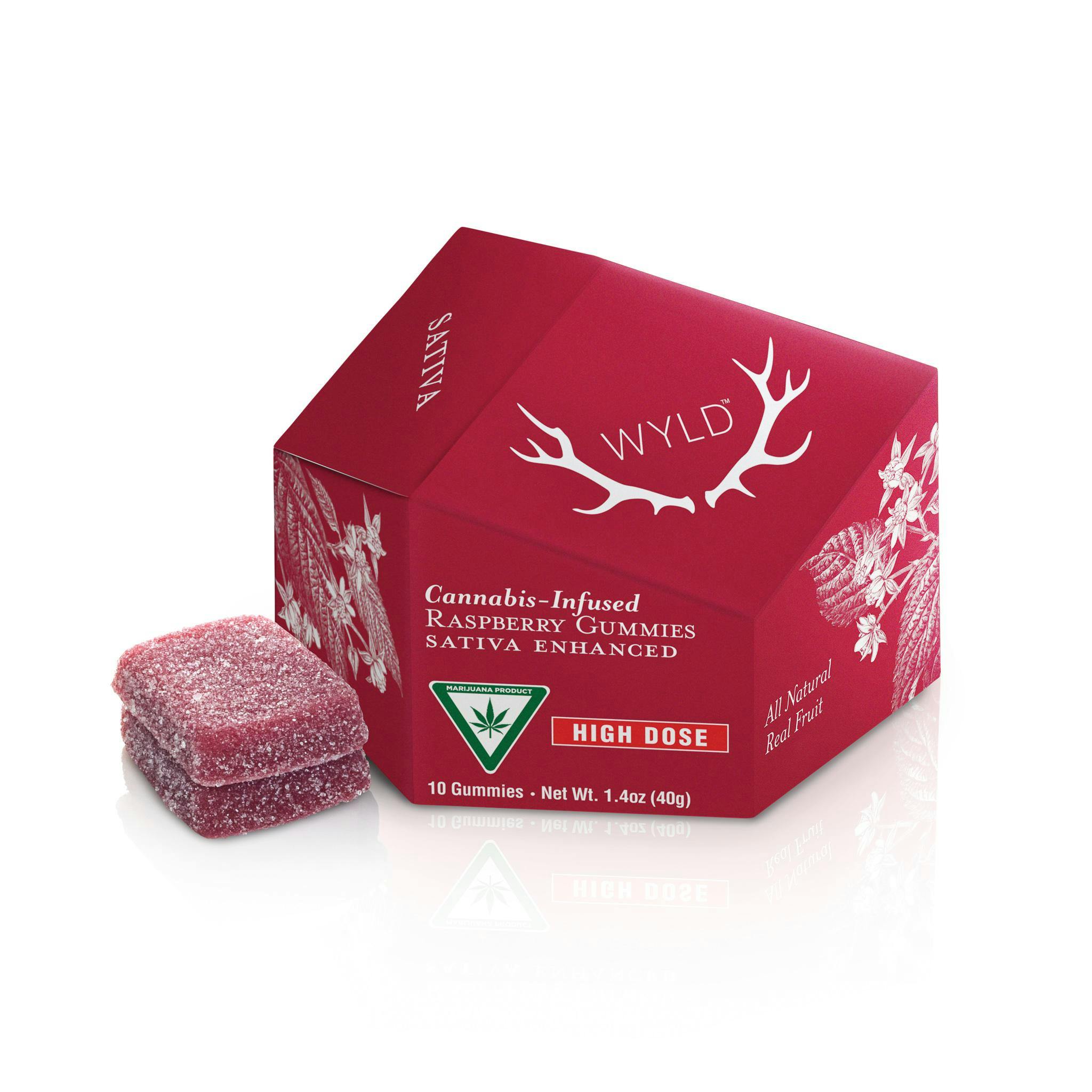 Wyld - RASPBERRY GUMMIES 200MG