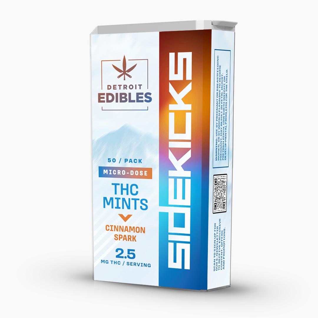 Detroit edibles - SIDEKICKS - CINNAMON SPARK - 100MG