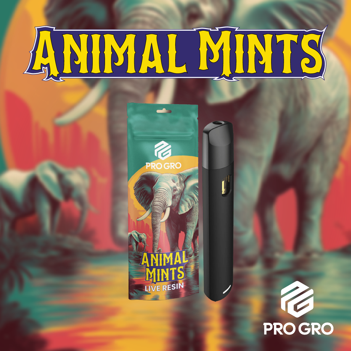ANIMAL MINTS - LIVE RESIN - DISPOSABLE - 1G