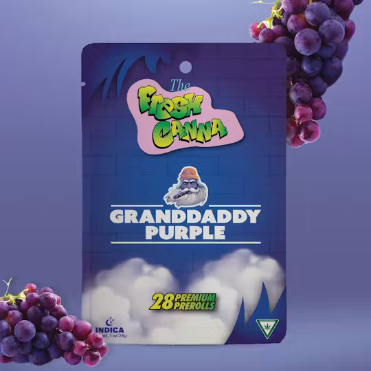 GRANDDADDY PURPLE 28PK 1G PREROLLS