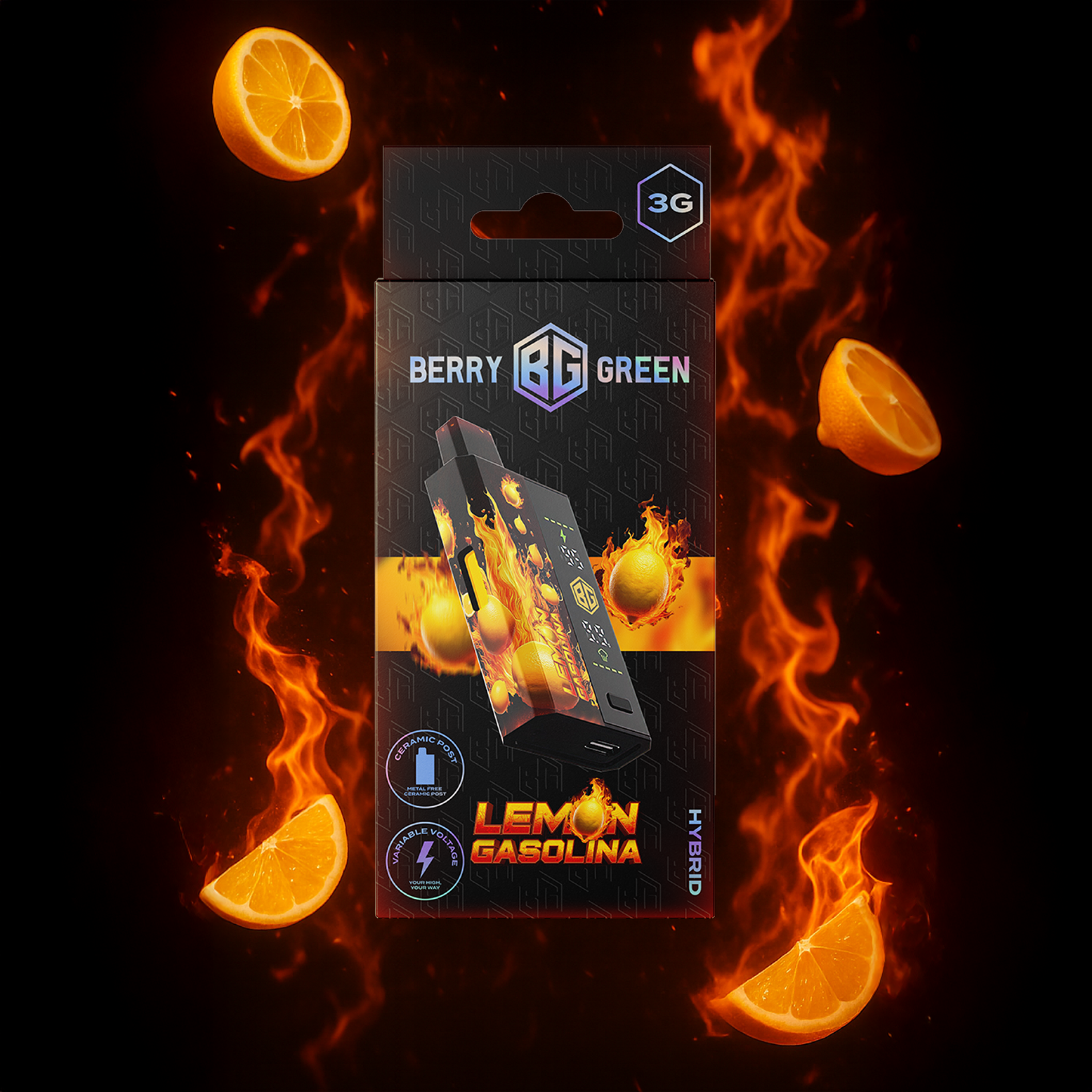 LEMON GASOLINA 3G DISPOSABLE