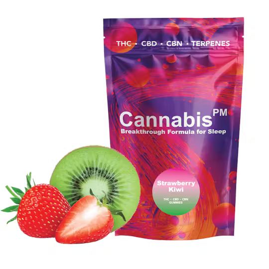 Cannabis pm - STRAWBERRY KIWI GUMMIES 50MG Main Image