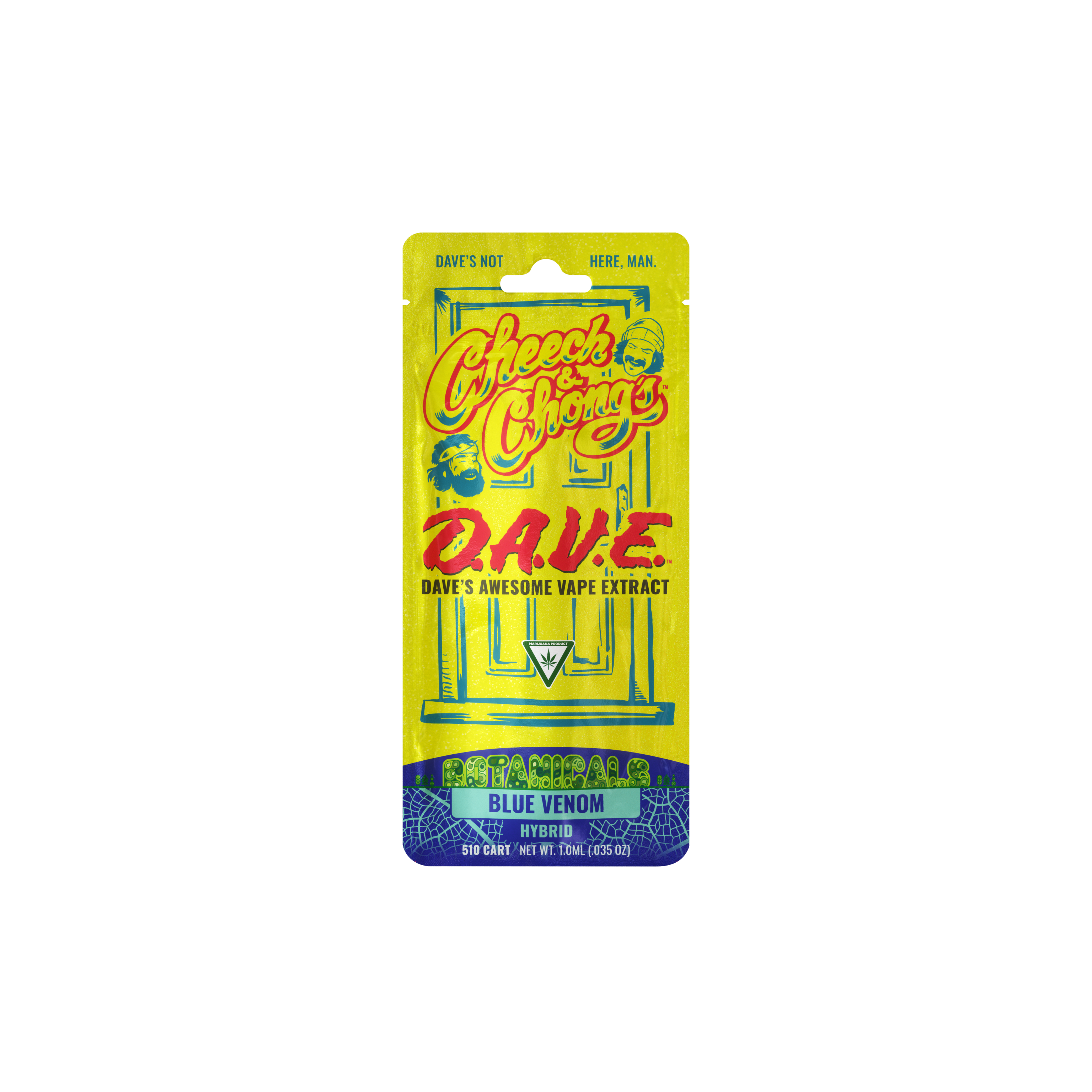 Cheech & chong - BLUE VENOM 1G D.A.V.E. CARTRIDGE