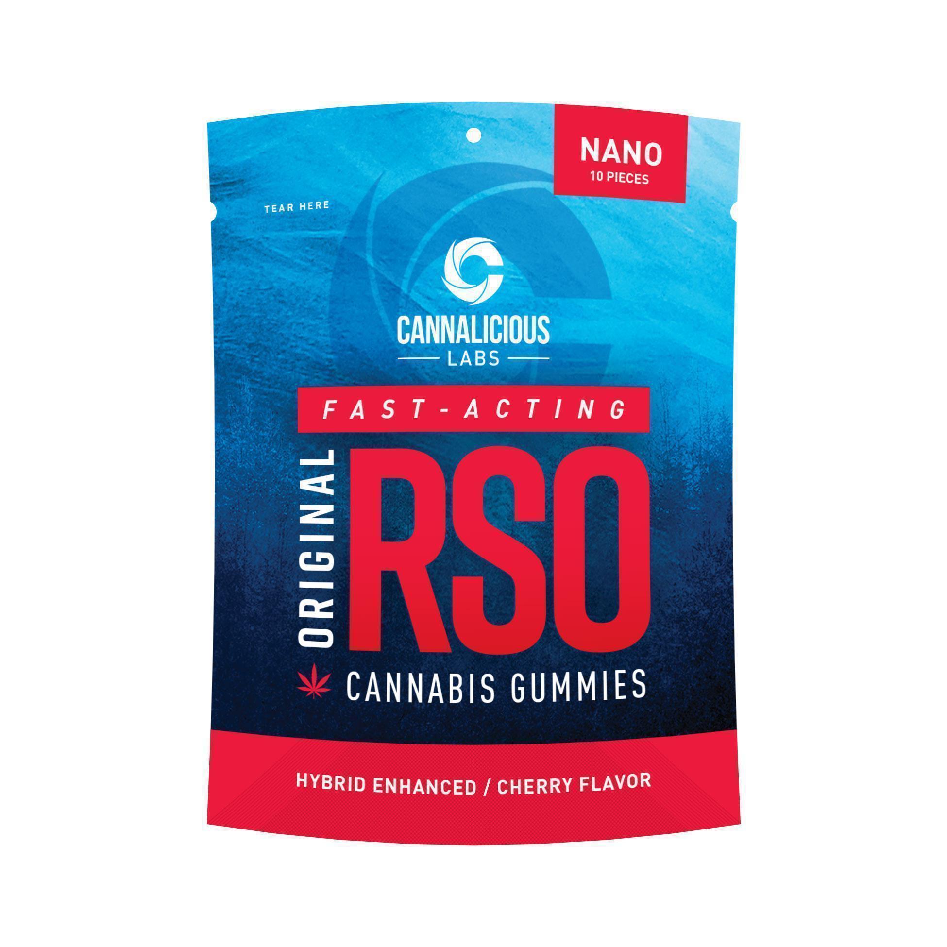 Cannalicious - RSO GUMMY ORIGINAL - CHERRY - 200 MG
