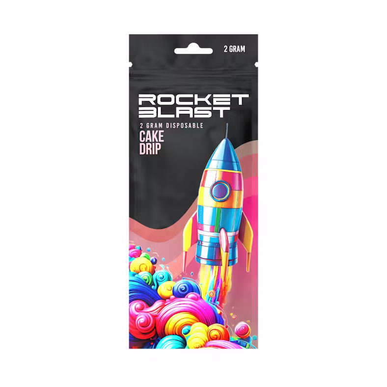 Distro 10 - ROCKET BLAST - CAKE DRIP - 2G DISPOSABLE Main Image