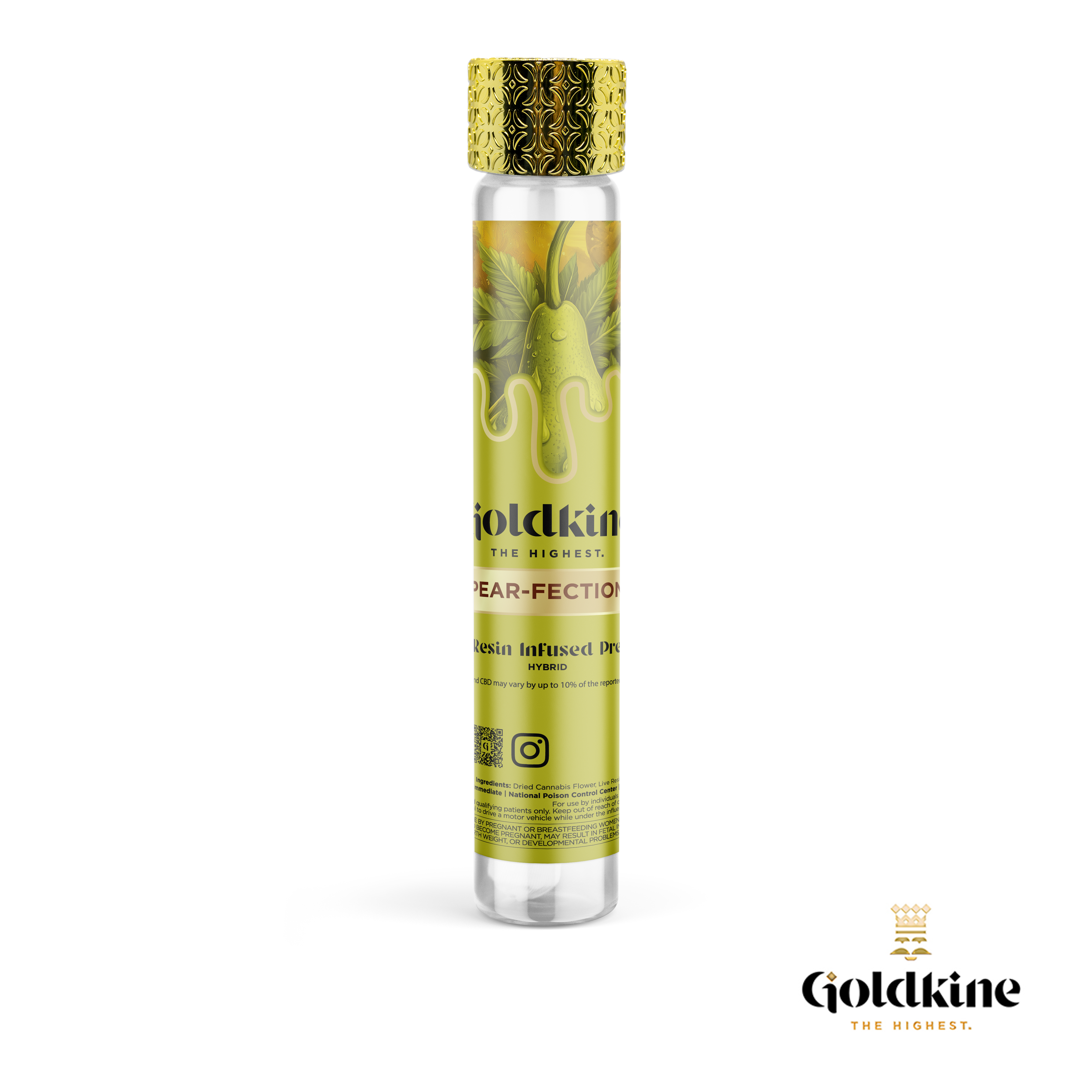 Goldkine - PEAR-FECTION 1G INFUSED PREROLL Main Image
