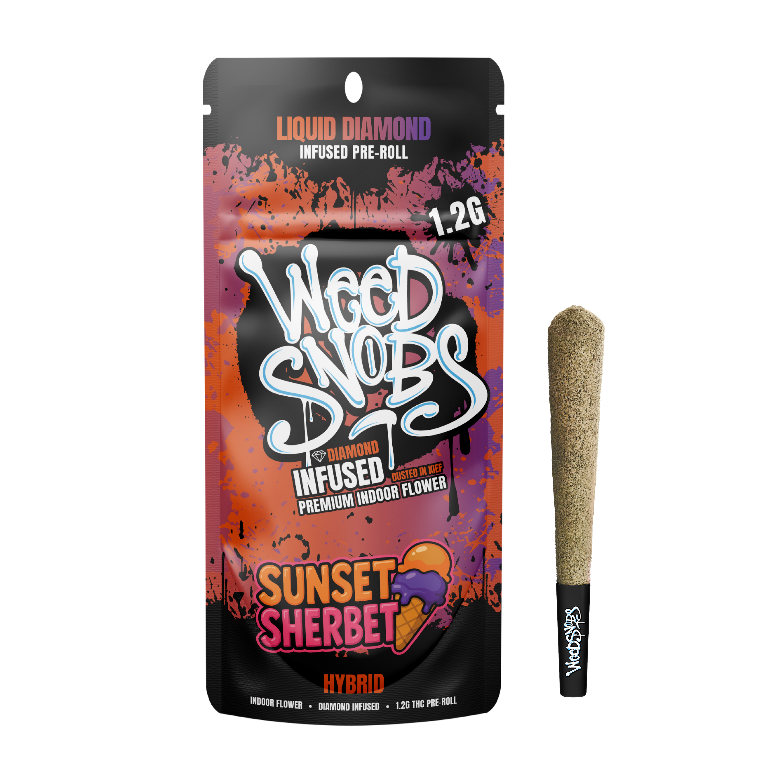 Sunset Sherbet 1.2g Infused Preroll