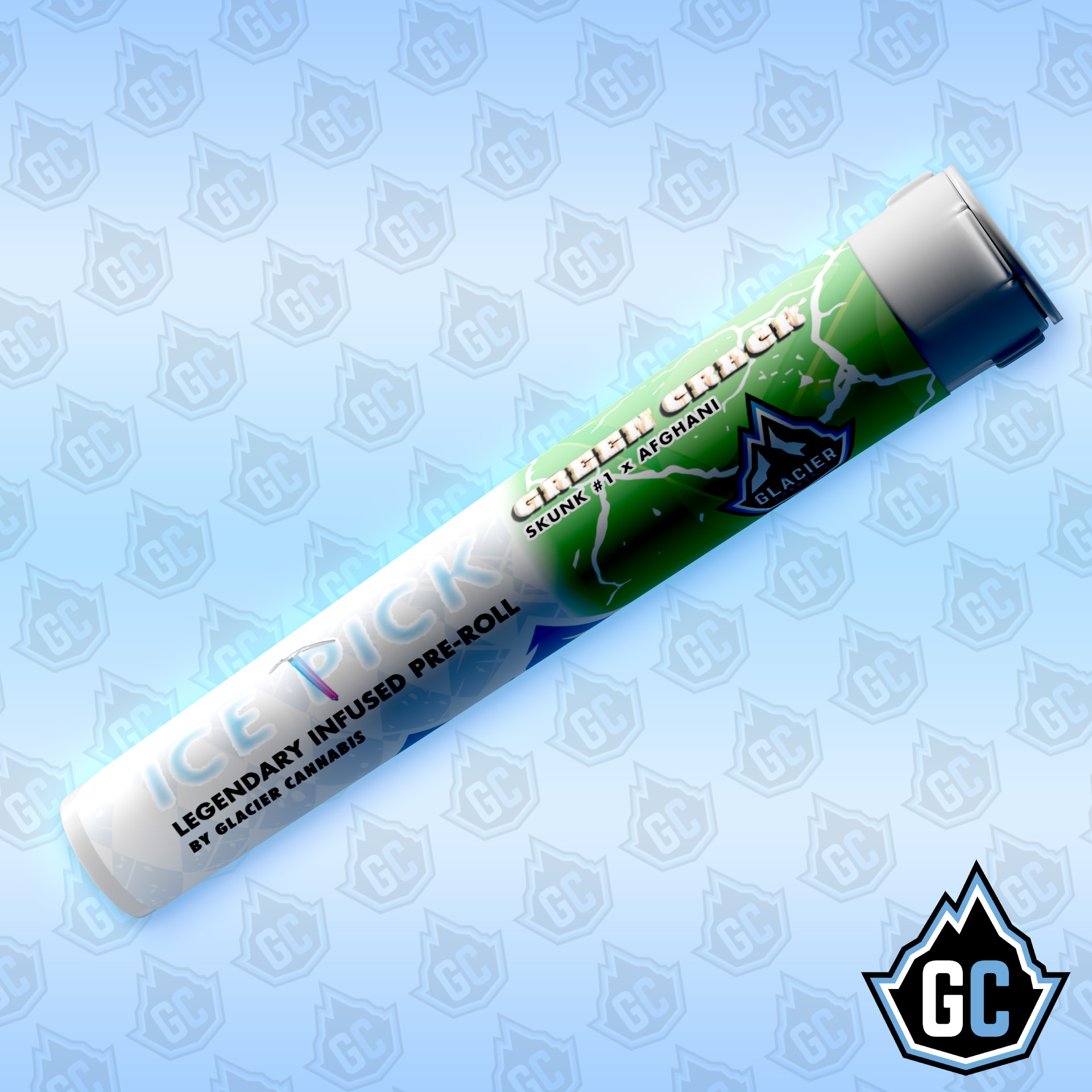 GREEN CRACK 1G INFUSED PREROLL