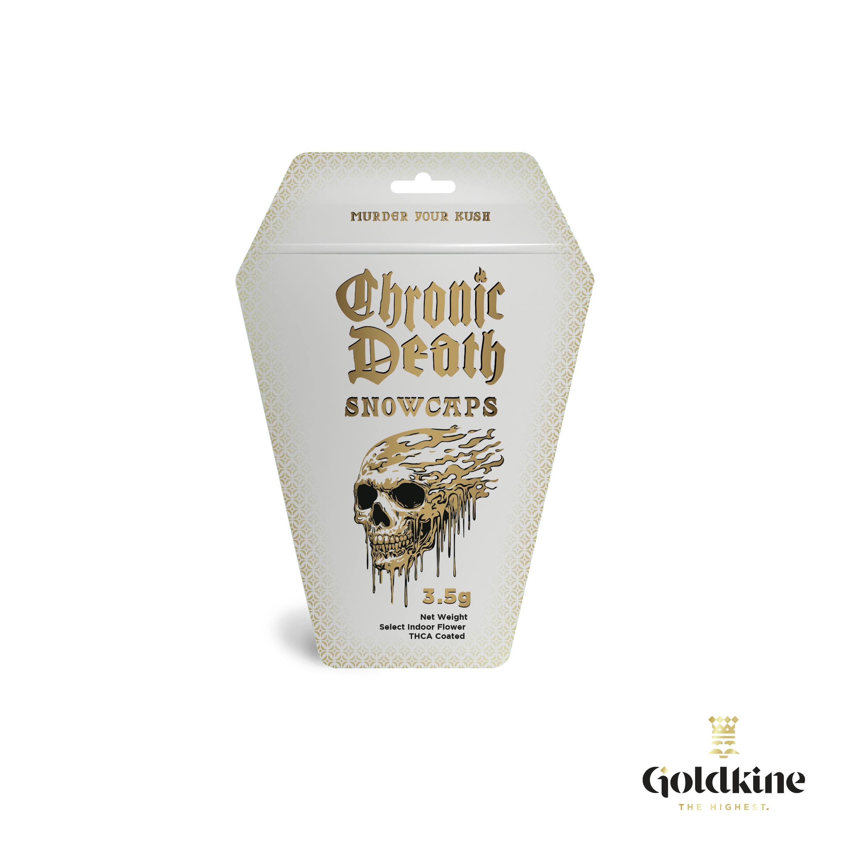Goldkine - CHRONIC DEATH - MINT CHOCOLATE CHIP 3.5G SNOW CAPS