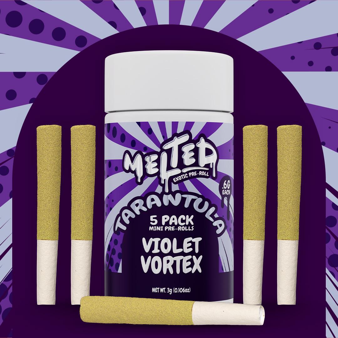 Melted - VIOLET VORTEX TARANTULAS 5 PK X 0.6G Main Image