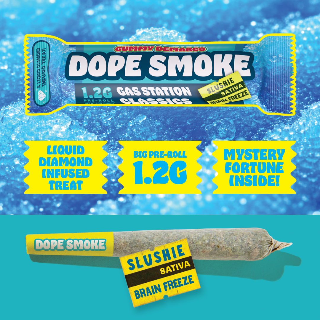 Slushie Brain Freeze 1.2g LQD Infused Pre-Roll