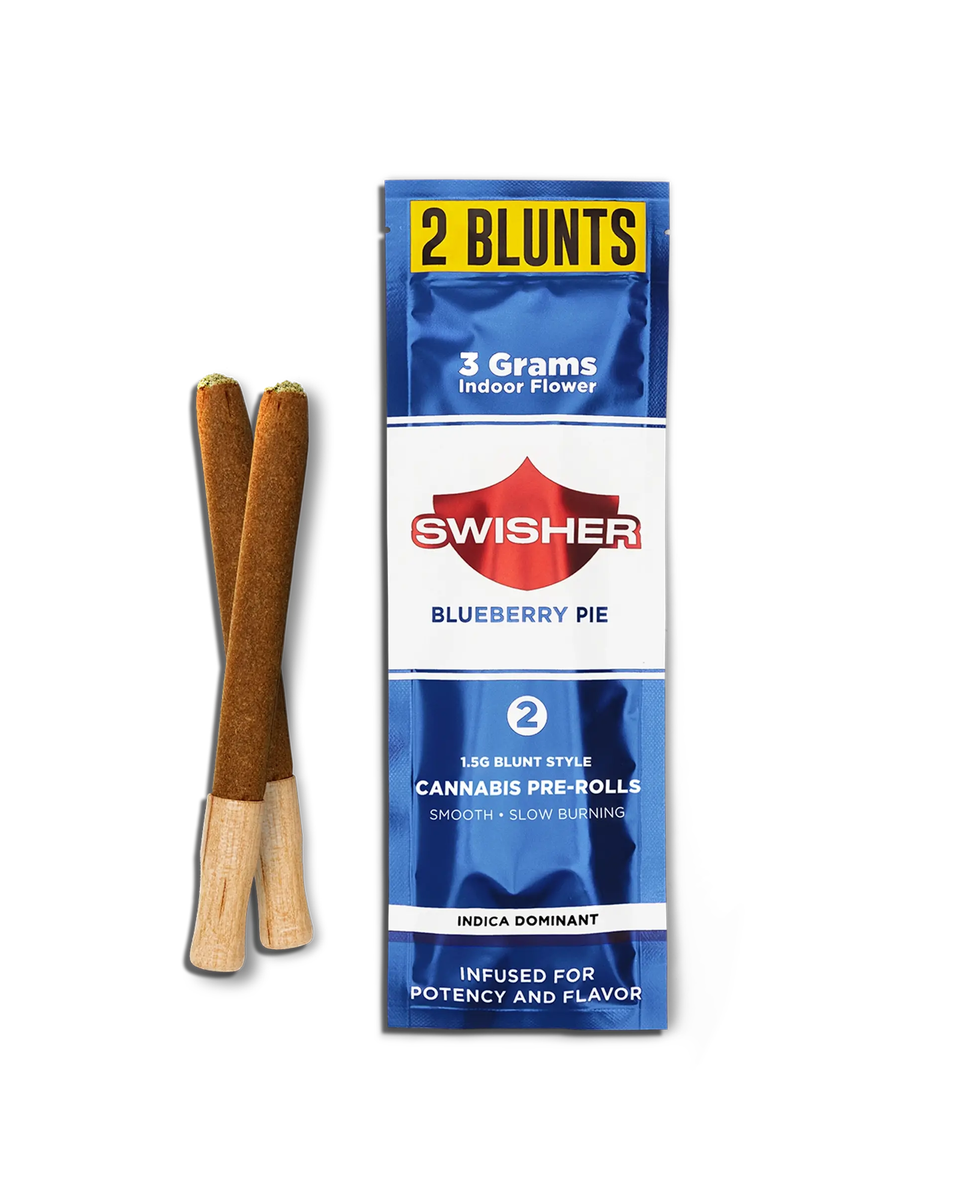 Blueberry Pie 2-pack 1.5G Infused Blunt